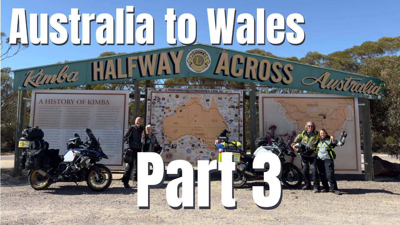 Episode 15. Halfway Across Australia and 10% of our whole journey!
