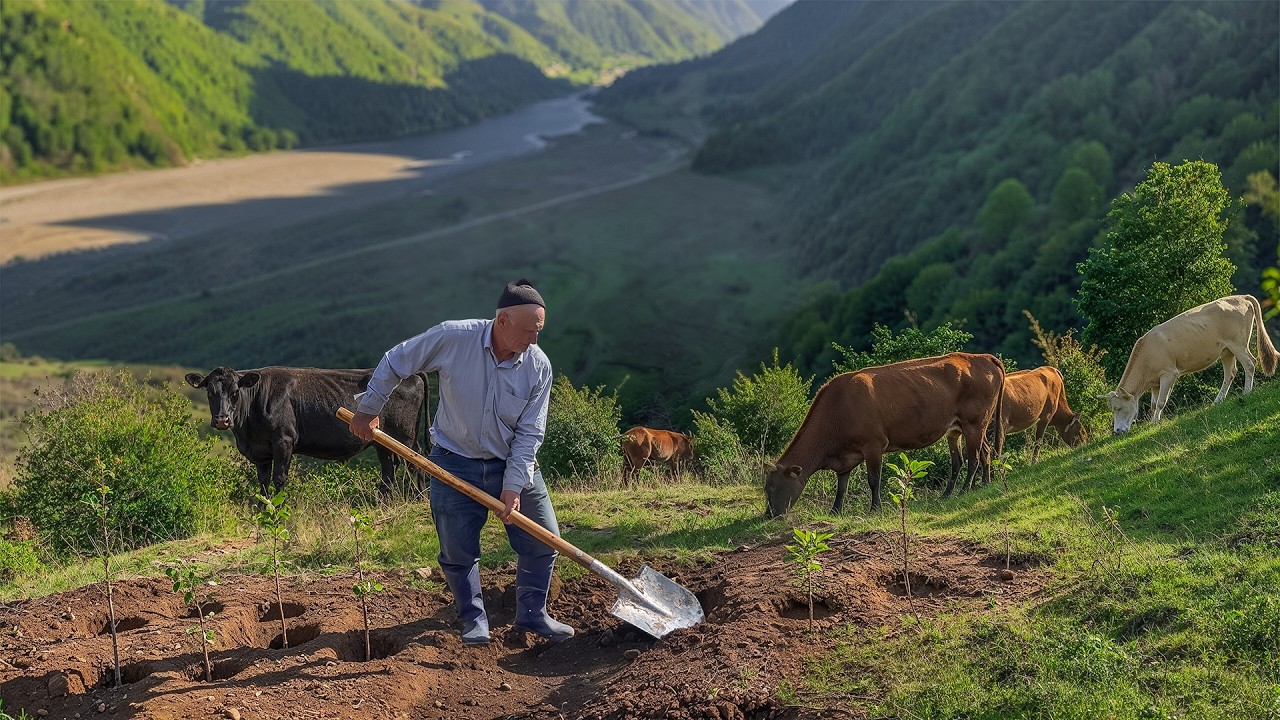 The Beauty of Slow Living | Authentic Traditional Farming & Outdoor Cooking