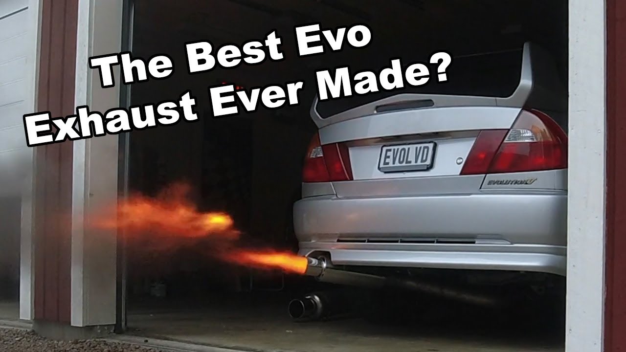 THE EVO 5 GETS A KAKIMOTO GT1.0Z RACE EXHAUST