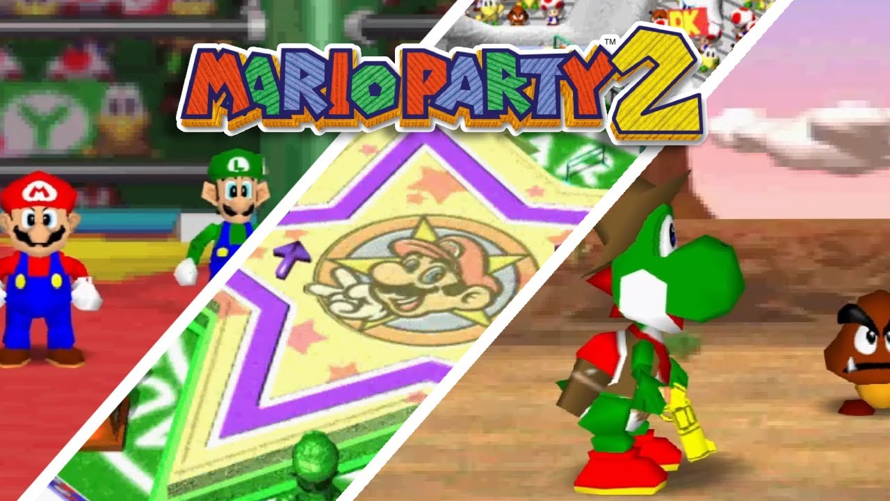Mario Party 2 - Mini-Game Stadium (All Modes)