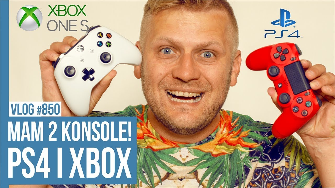 MAM 2 KONSOLE! ps4 i xbox / VLOG #850