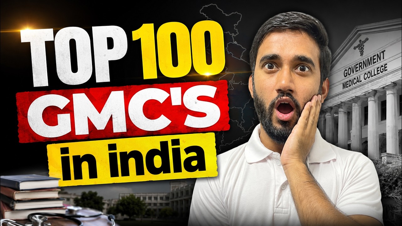 TOP 100 GOVERNMENT MEDICAL COLLEGES in INDIA | NEET 2027 College Preference