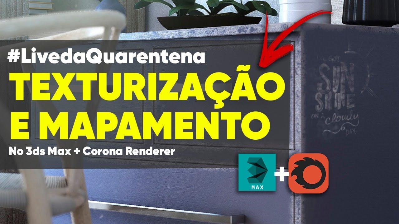 📺Aprendendo 3ds Max : Dicas sobre texturização e mapeamento no 3ds MAx e Corona Render