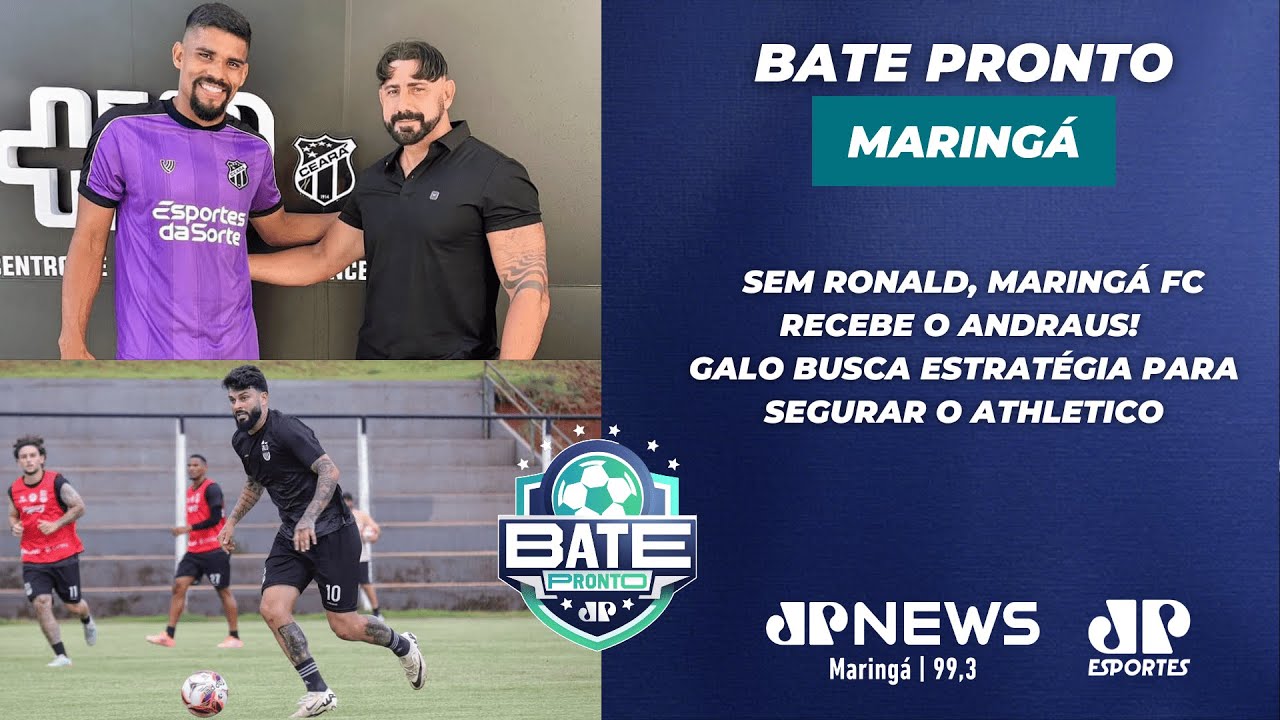 BATE PRONTO MARINGÁ 23/01/26 | MARINGÁ E GALO TENTAM MILAGRE NA ÚLTIMA RODADA | JP News 99.3