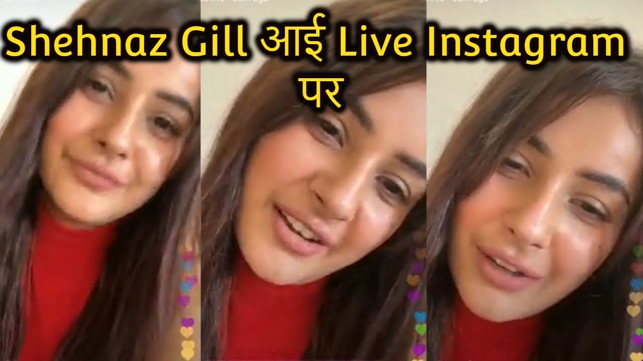 Shehnaaz Gill Live on Instagram: Sidharth Shukla के लिए ये क्या बोल दिया |  Celebrity News