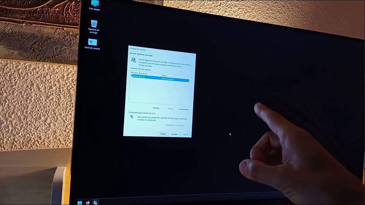 Como crear un usuario seguro en Windows