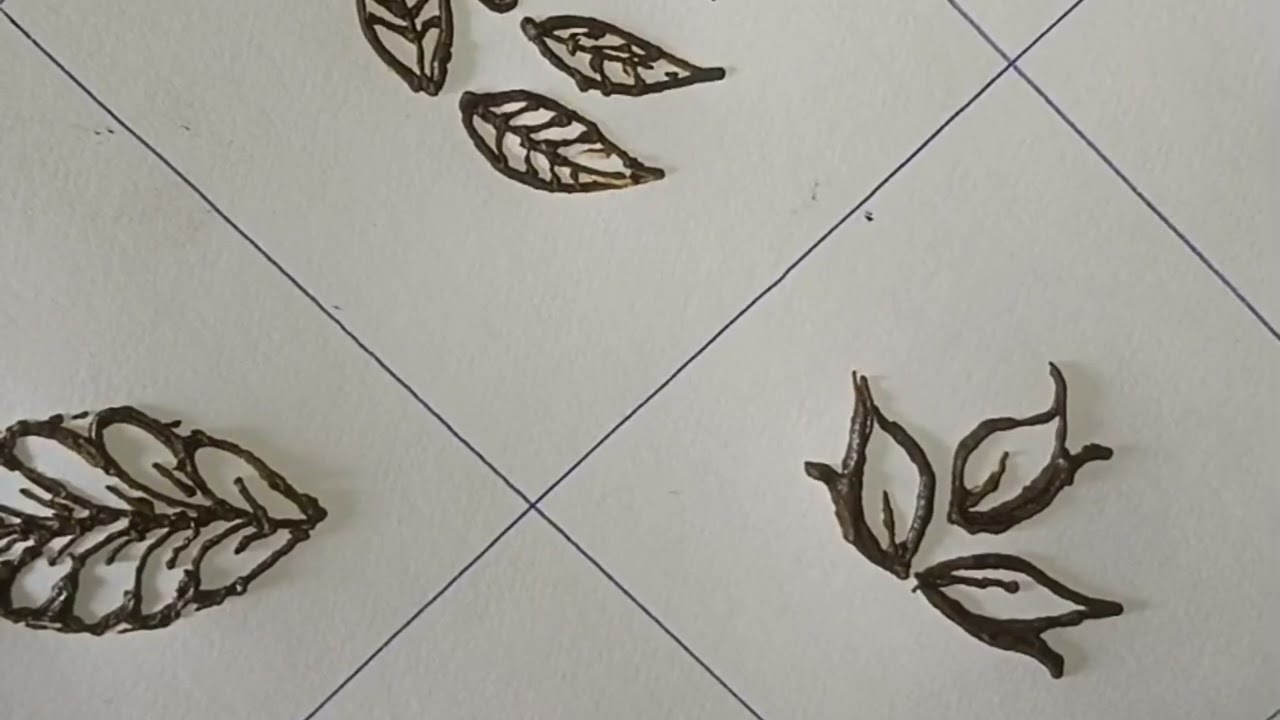 Mehandi 💫✨ Day 2/30#improveyourself #growth with mamta # multiskill🕊️🕊️