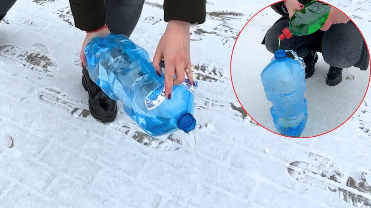 Die legale Salz-Alternative! Dein Gehweg bleibt den ganzen Winter EISFREI