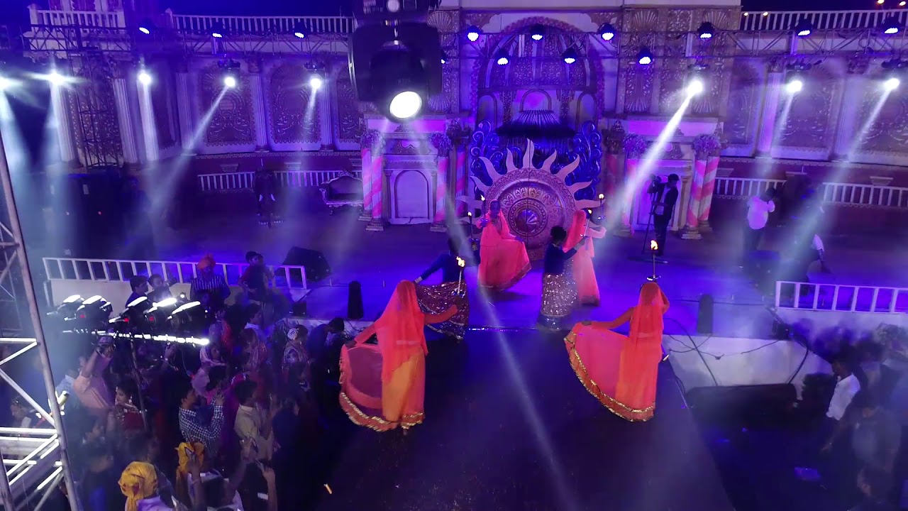 Varmala event of Rahul & Kajol Sonkar.