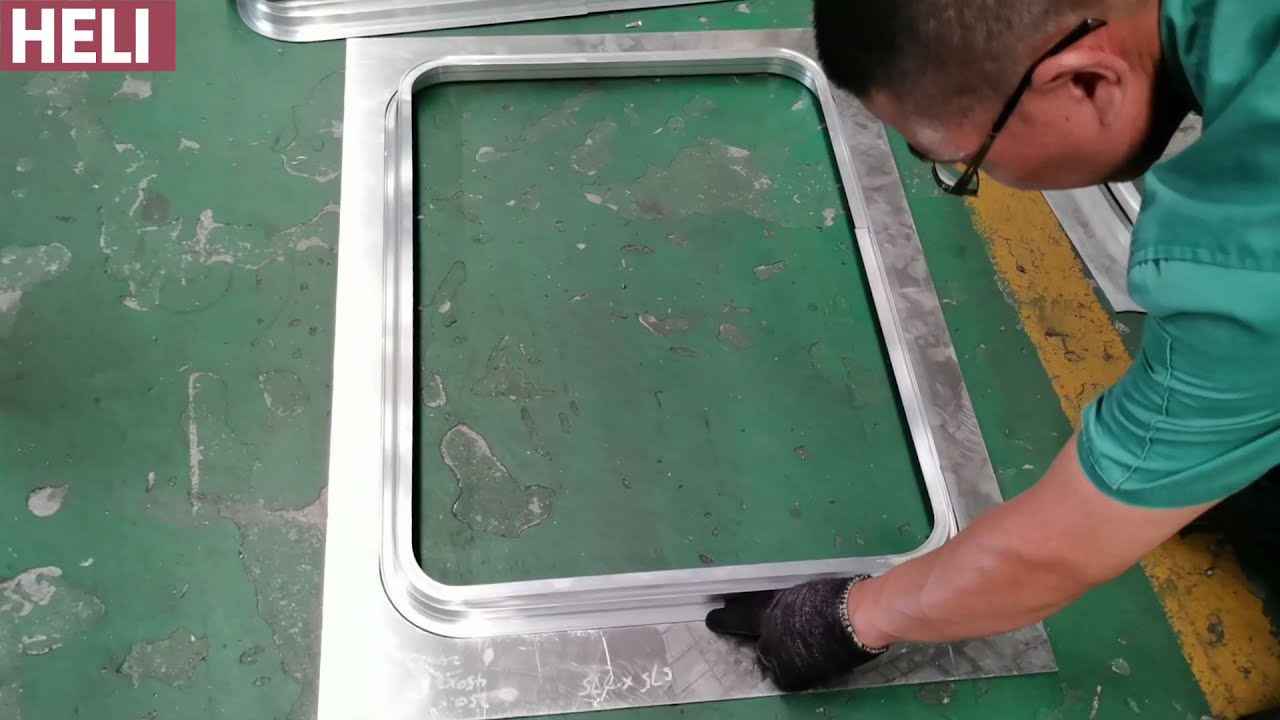 CNC aluminum profile bending machine for motorhome aluminum window frame/aluminum extrusion bending