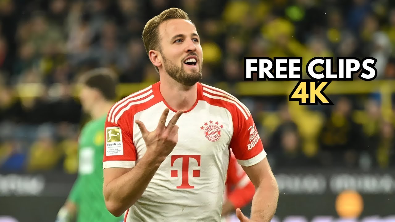 Harry Kane Bayern Munich 4k Free Clips For Edits ~ No Watermark Scene Pack
