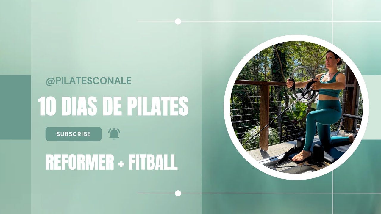 Pilates Reformer con miniball | apto para todos los niveles 
