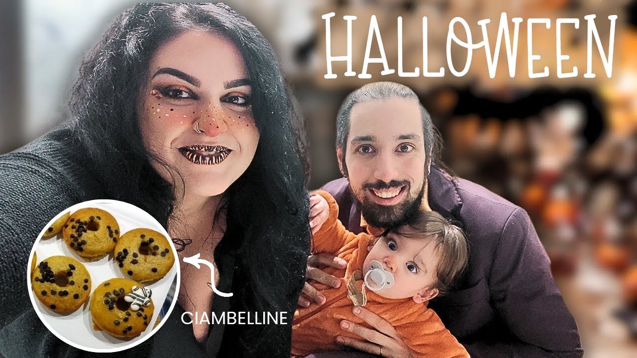 Halloween in famiglia 🎃 Ciambelline alla zucca + serata cozy // Valentina 