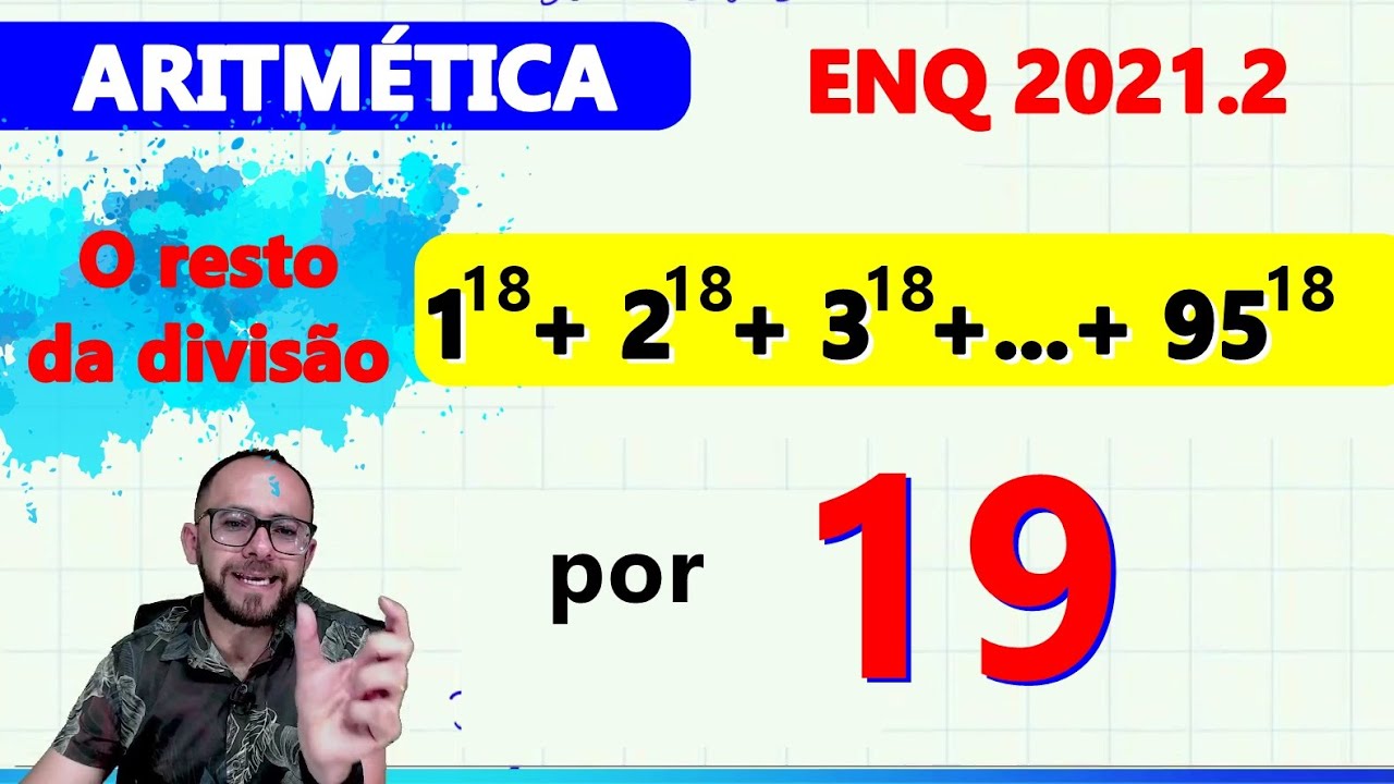 💥 ENQ 2021.2 👉 Pequeno Teorema de Fermat - congruência modular -  PROFMAT (questão 8)