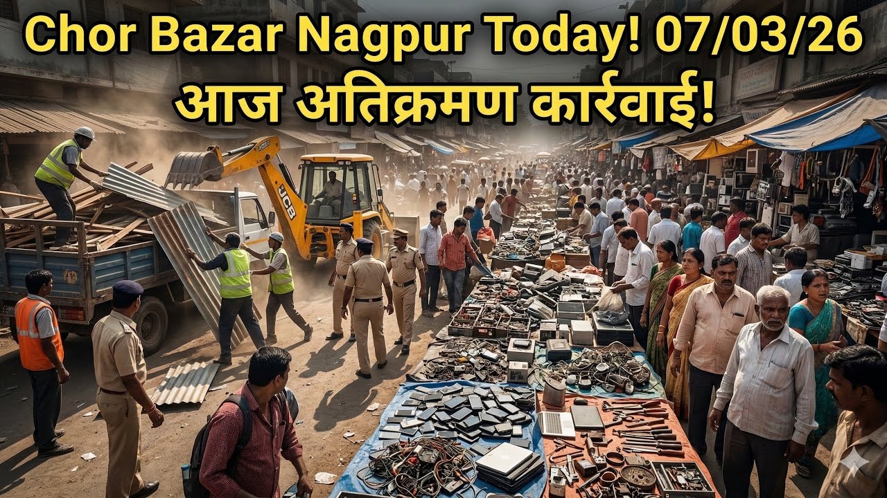 Chor Bazar Nagpur Today 07/03/2026 | चोर बाजार नागपुर आज का | Nagpur ka chor bajar