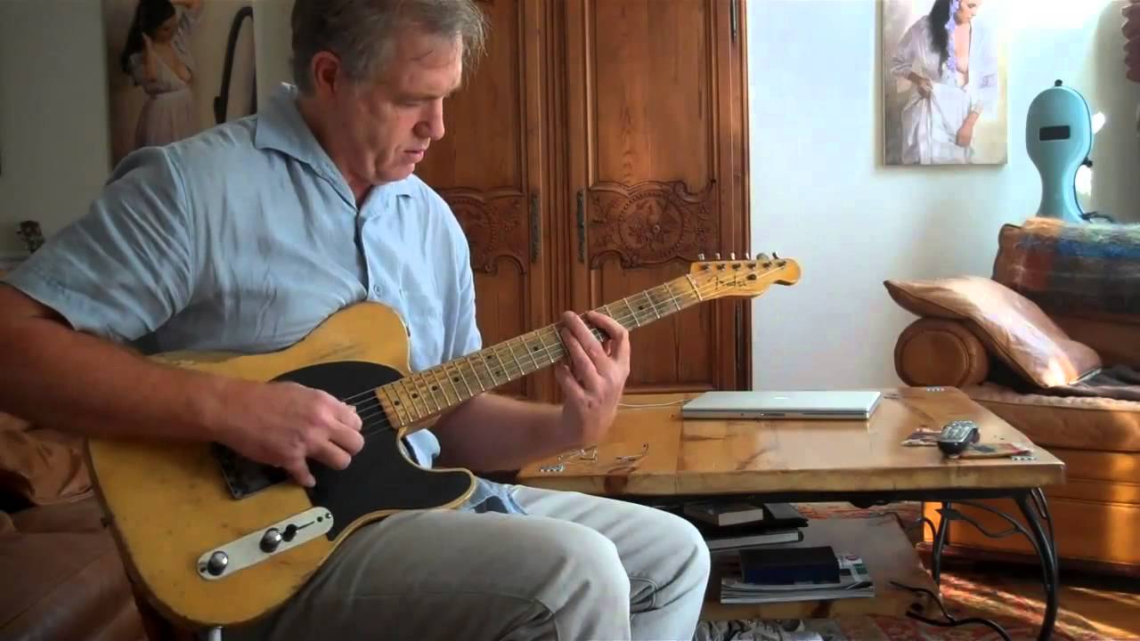 1953 Vintage Fender Esquire | Telecaster Guitar Video 2 played by Mark Lovett  marklovett.com