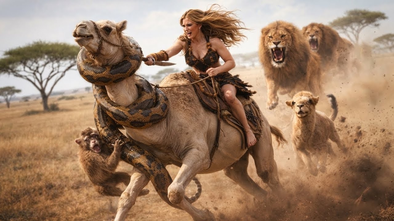 Life Million Years Ago: Camel Saved by Prehistoric Girl, Nature Takes Revenge