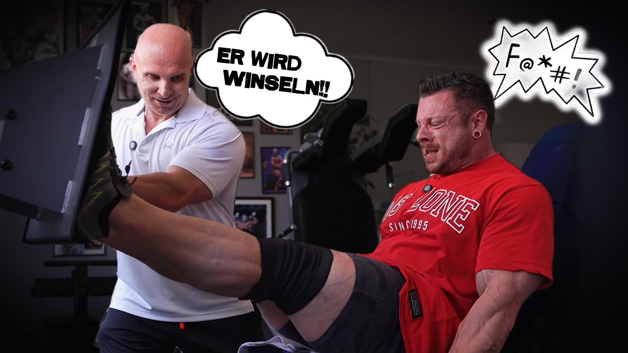Kurz und schmerzhaft. Mieses Quadtraining mit Manuel Bauer