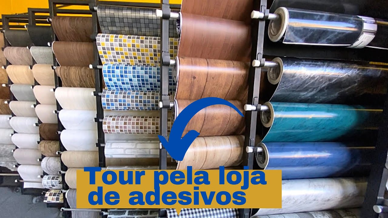 Tour pela maior loja de adesivos | Luan Dourado