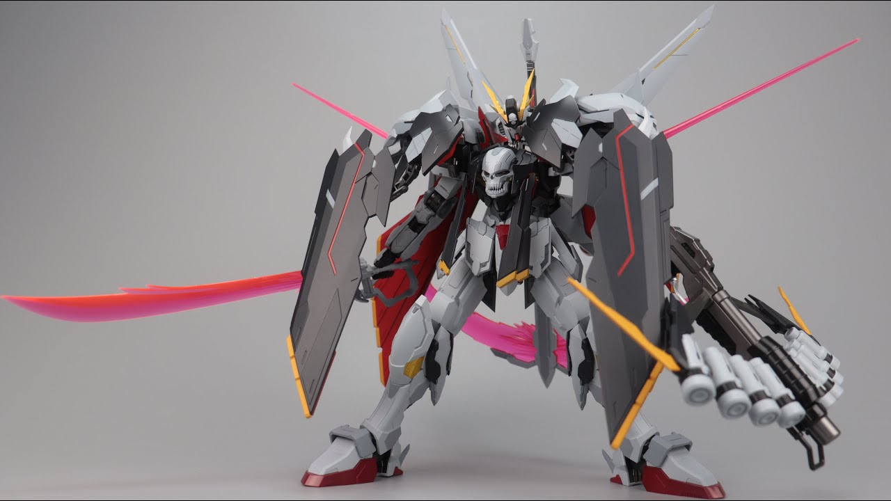 【开盒分享】黑旗计划Black Flag Project 海盗高达Crossbone Gundam 合金成品metal frame