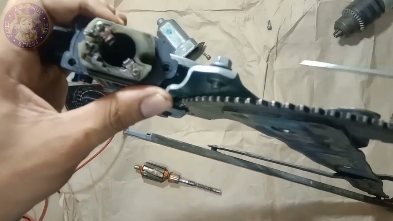 How to repair power window motor? MODEL Isuzu DMAX, Full tutorial, Step by step, Watch till the End