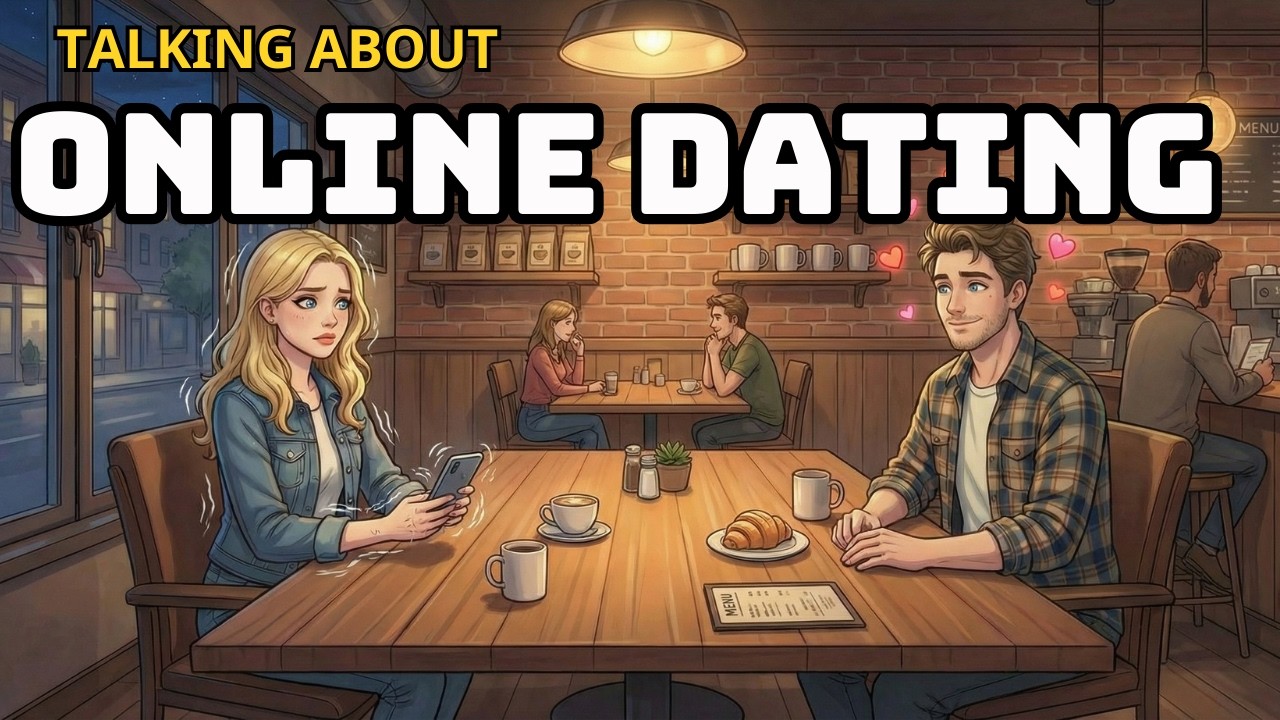 Talking About Online Dating in English | Easy English Conversation Practice for Beginners