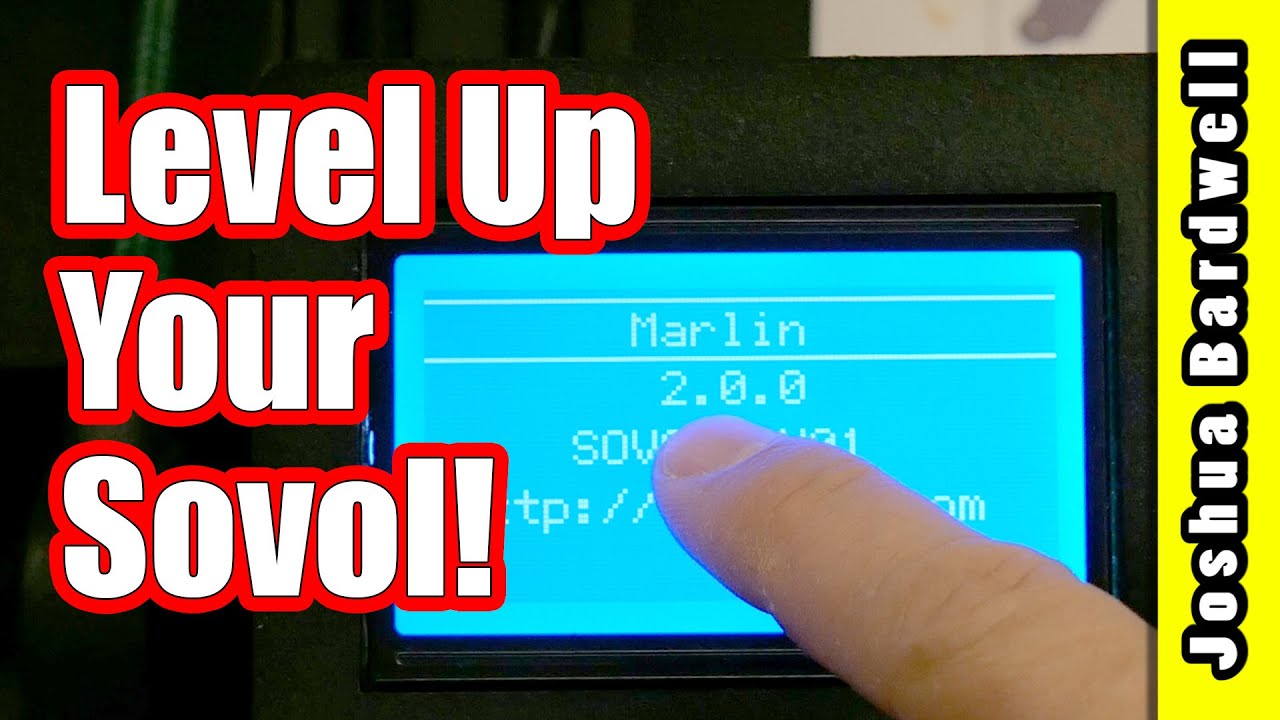 Sovol SV01 LEVEL UP with Marlin 2.0 Firmware Upgrade