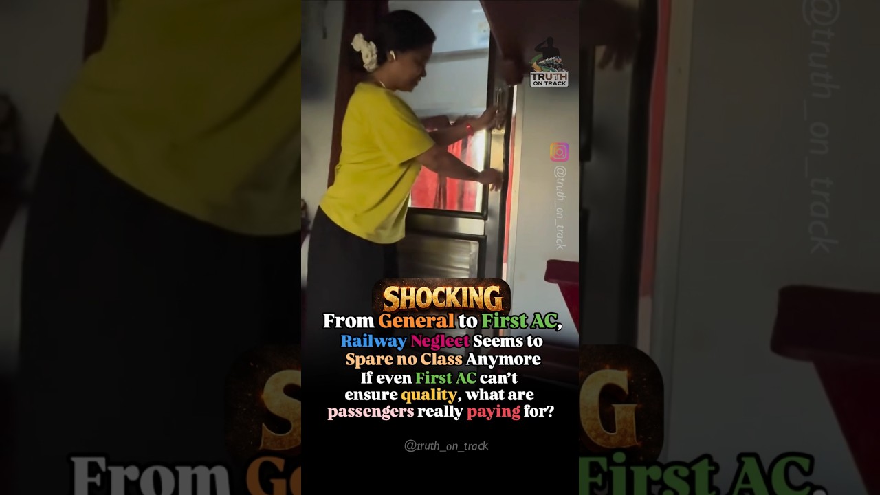 Is This First AC? Premium Fare, Poor Maintenance Shocks Passengers