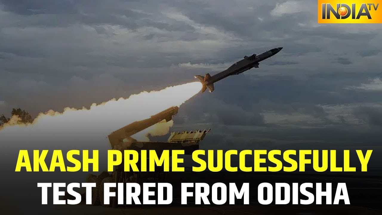 New Version Of Akash Missile Test Fired From Odisha&rsquo;s Chandipur,Destroys Dummy Target In Few Seconds
