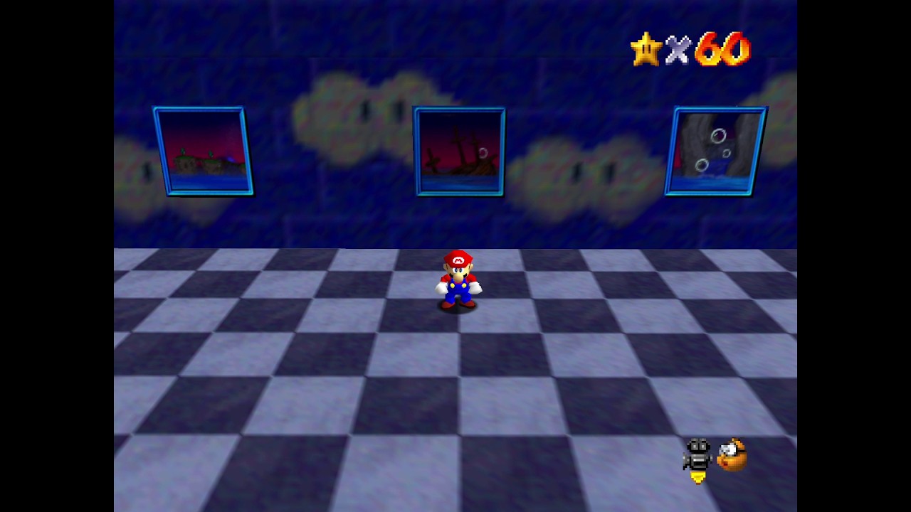 Course 7 Bubbly Abyss Cove - SM64 Power Star Madness
