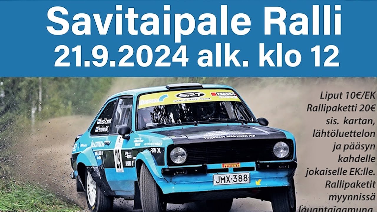Savitaipale Ralli 2024 [LIVE] - 16:00