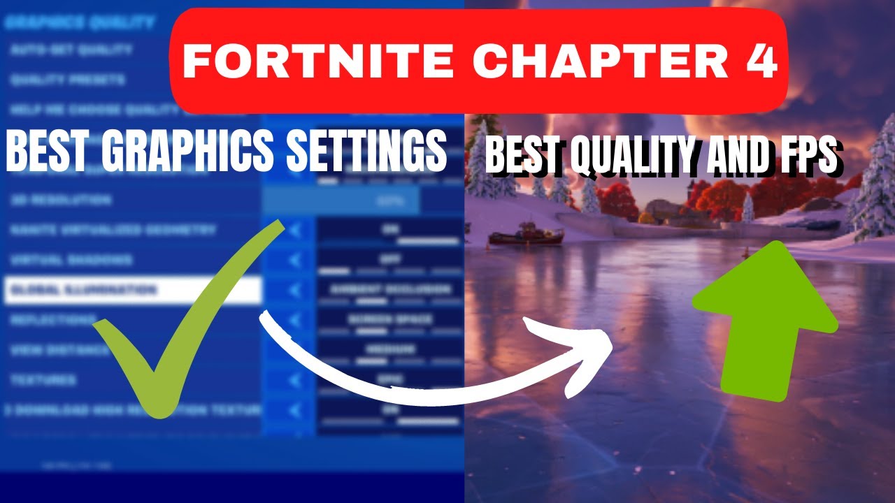 Лучшие настройки графики для ПК в Fortnite Chapter 4 &mdash; красивая игра с хорошим FPS (сначала прочт...