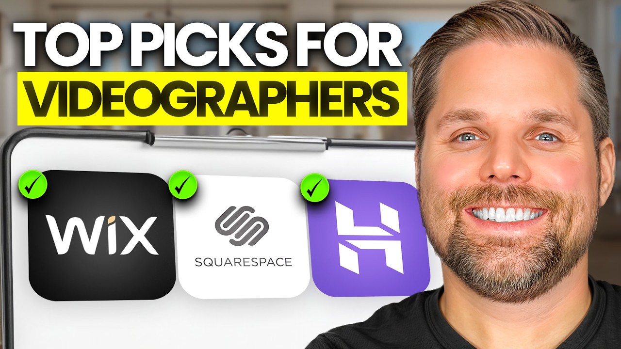 Best Website Builder for Videographers (Top 3 in 2026)