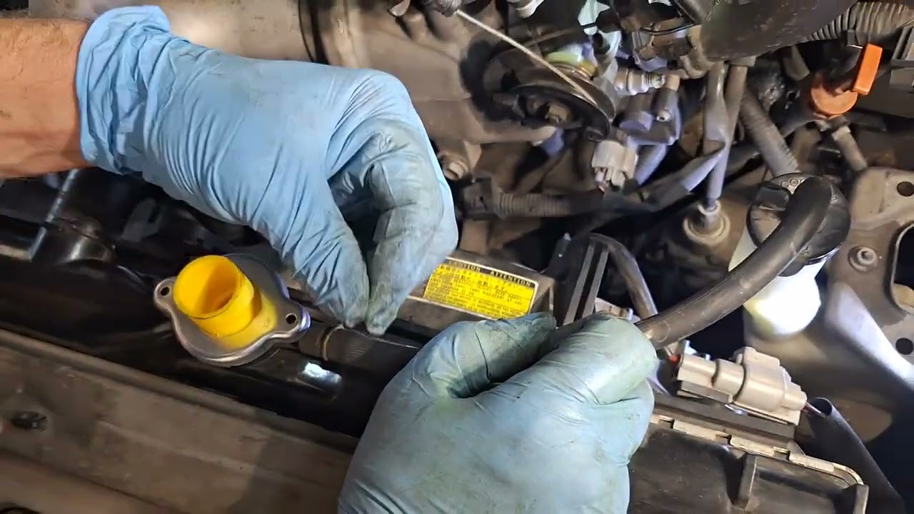 Toyota Corolla radiator replacement