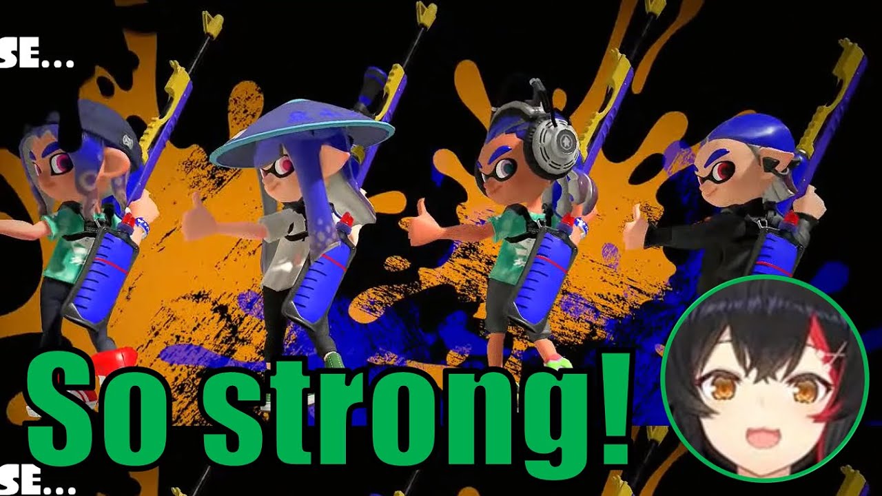 [ 19 Sep 2022 ] Mio, Fubuki, Korone & Iroha Meets A Team Of Chargers In Splatoon 3 [ Eng Subs ]