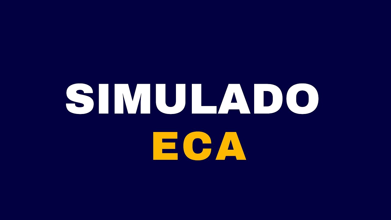 SIMULADO PARA CONCURSO - ECA