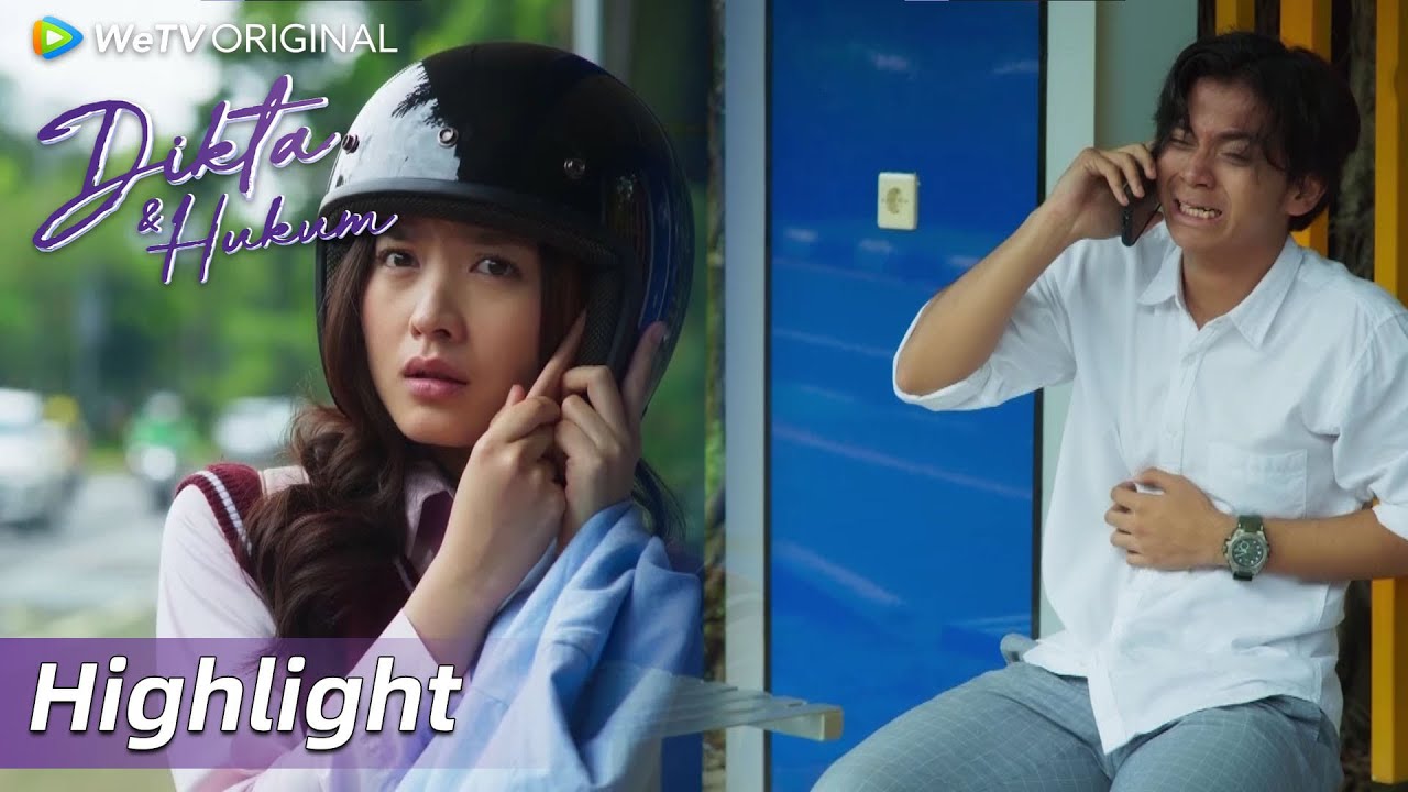 Highlight EP05 Penyakit Dikta kambuh! Nadhira sangat khawatir | WeTV Original Dikta & Hukum