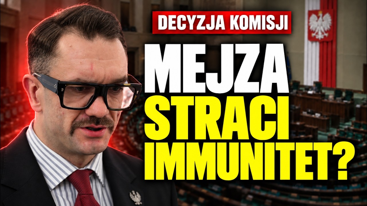 Sejm: IMMUNITET posła Łukasza Mejzy