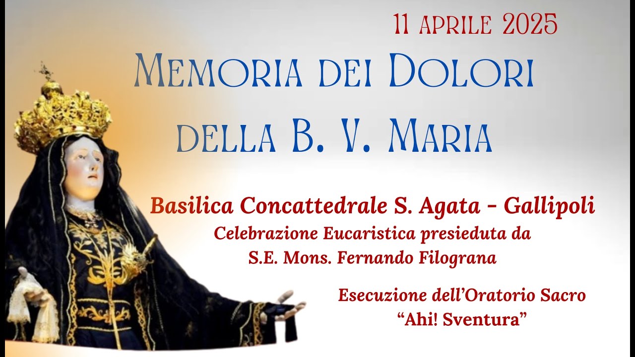 MEMORIA DI MARIA SS. ADDOLORATA