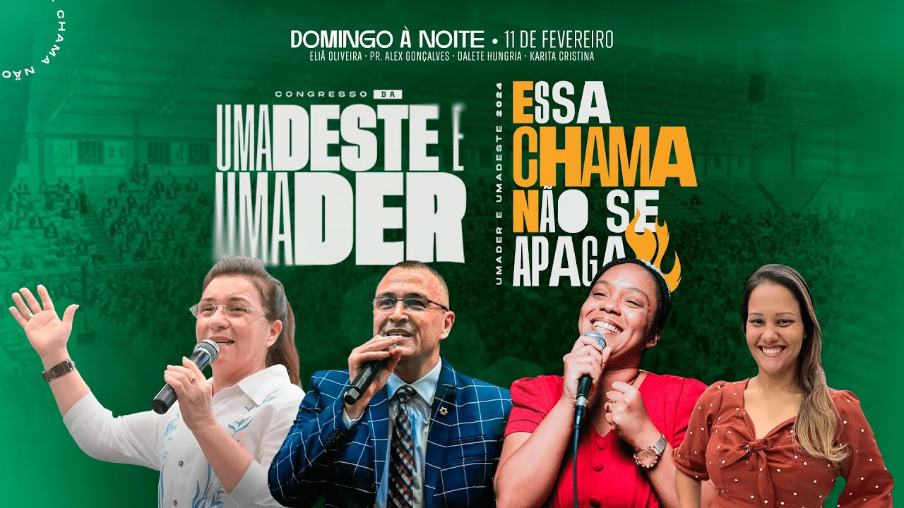 UMADER 40º  FESTIVIDADE DA UMADER\UMADESTE- AO VIVO - 11/02/2024 - DECOM LIVE - IEAD RONDONÓPOLIS