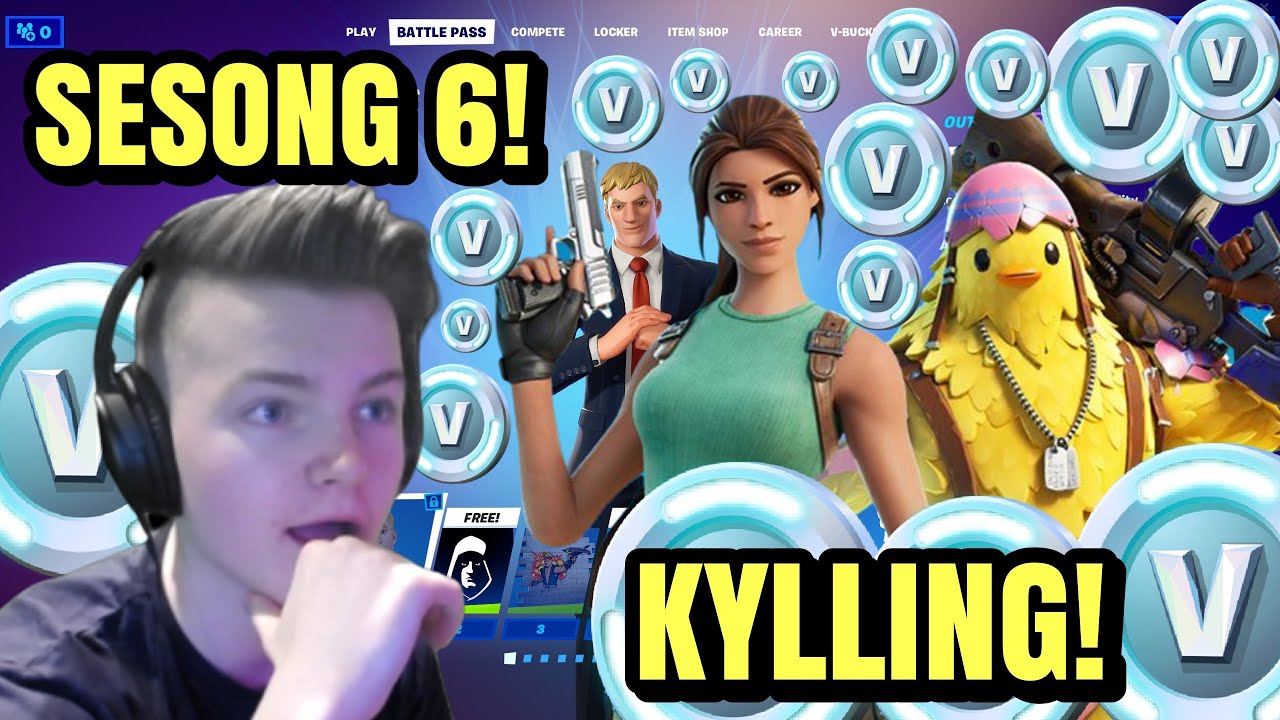 Eirik Dalen UTFORSKER Hele SESONG 6!! (Tier 100, Dyr, Event, Map Oppdateringer + MER!)