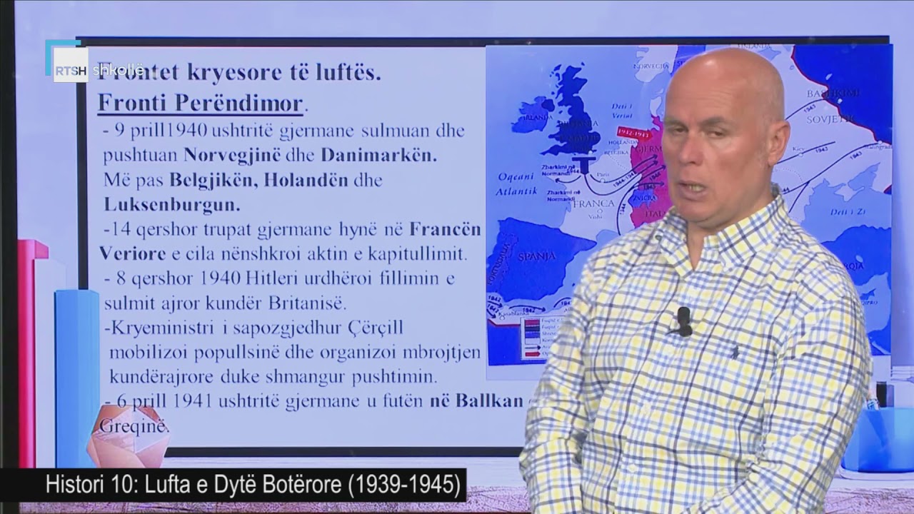 Histori 10 - Lufta e Dytë Botërore 1939-1945