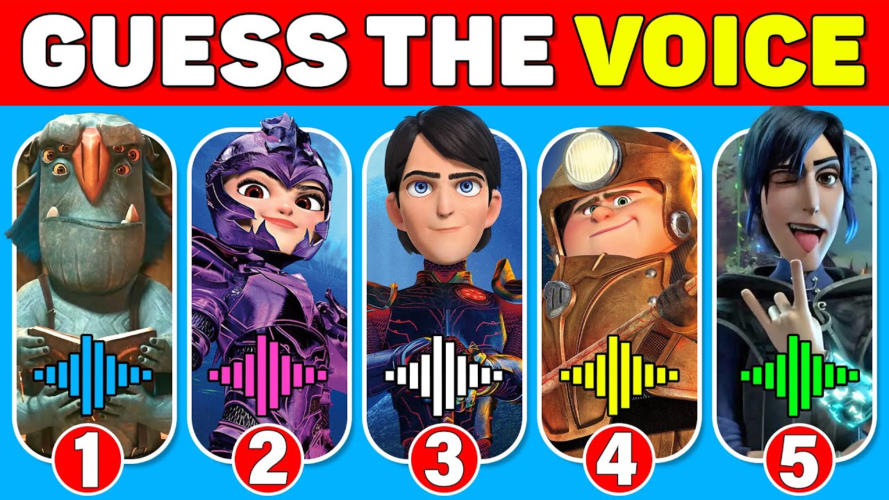 Guess the Trollhunters Characters by Their Voice - Quiz for Fans!