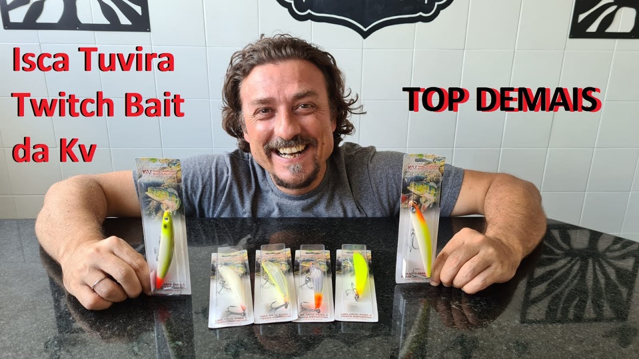 Isca Tuvira Twitch Bait da Kv