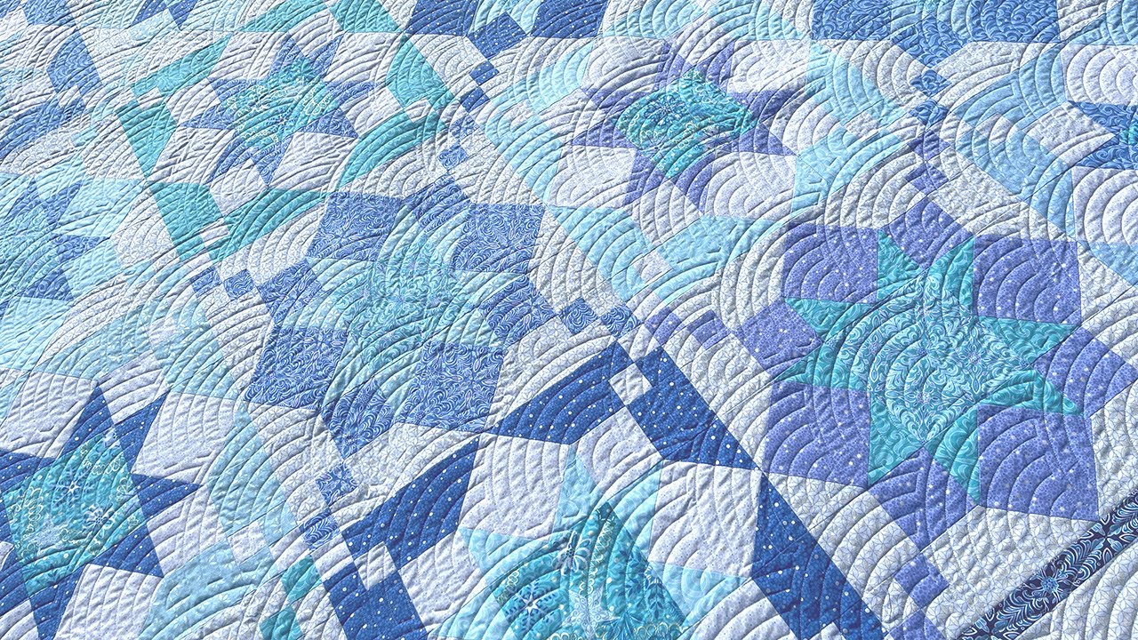 Winter Jewels and Holiday Jewels Quilts