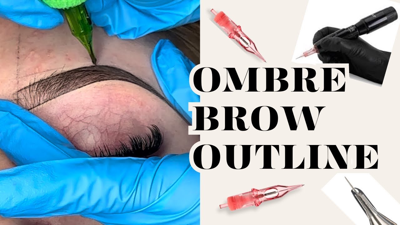 WHEN & HOW TO OUTLINE FOR OMBRÉ POWDER BROWS