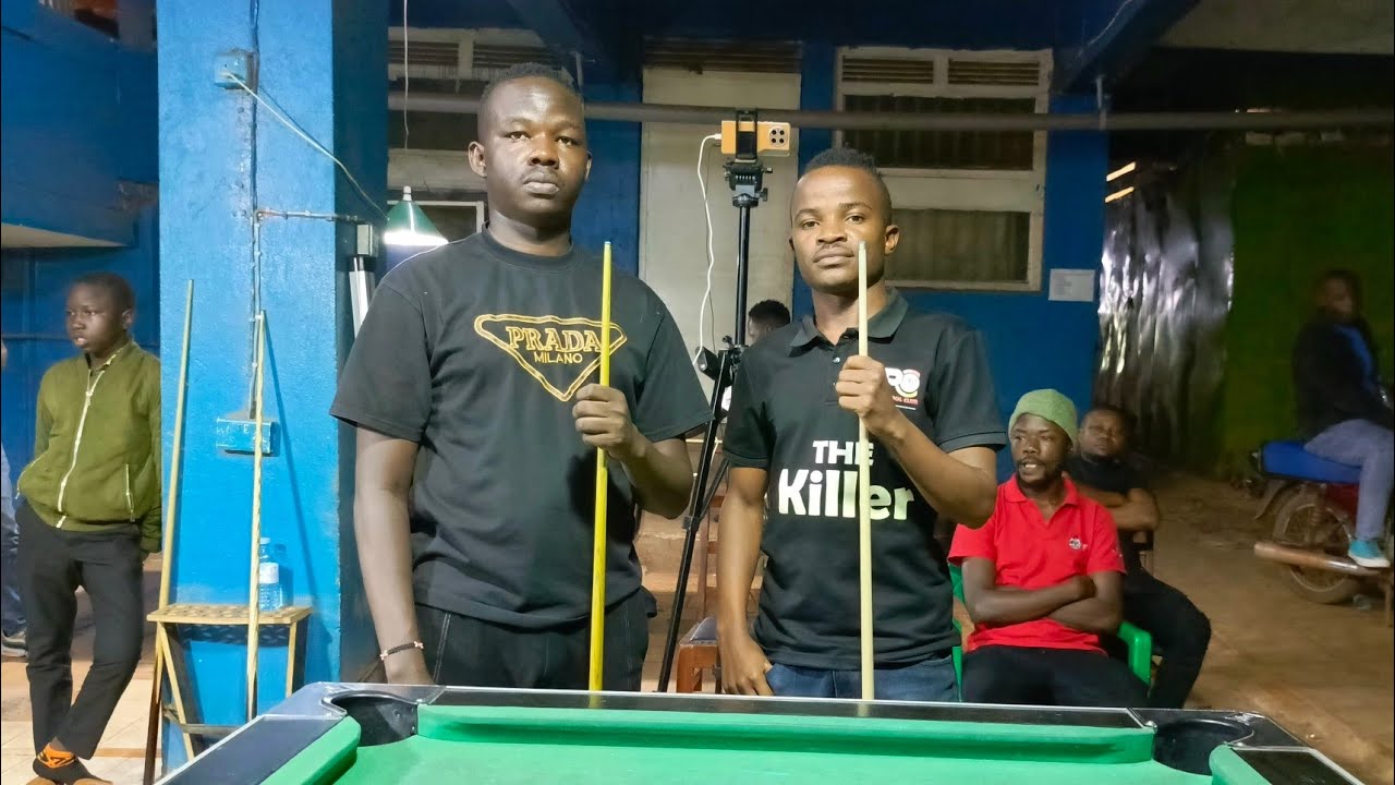 FINAL:  Caesar Vs Ibra again!!  KAMWOKYA  POOL CENTRE WEEKLY COMP, RACE TO 7
