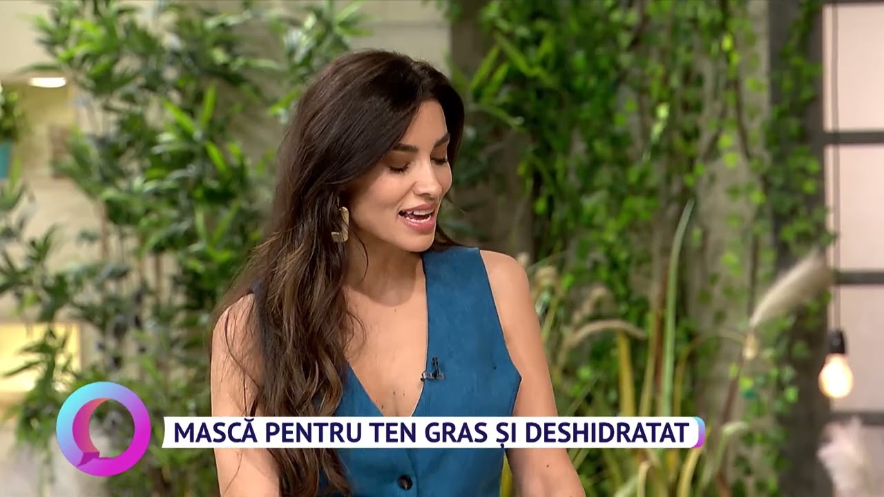 Masca pentru ten gras și deshidratat