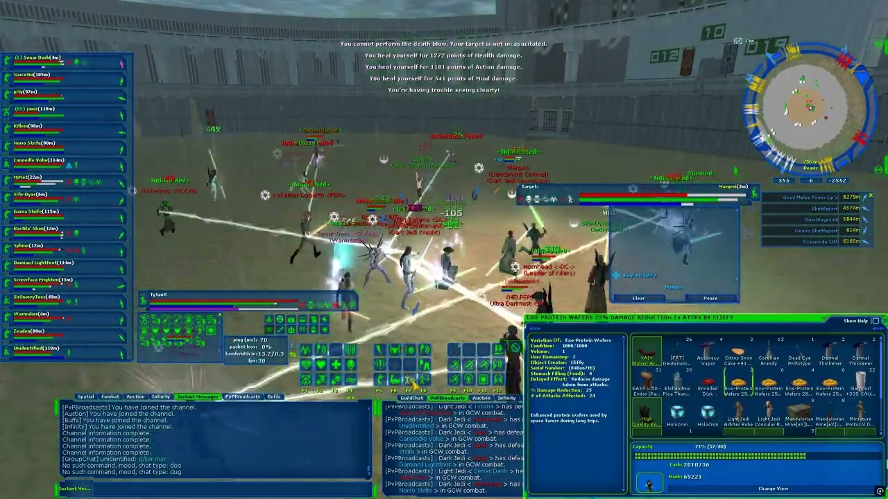 SWG Infinity Isn't Dead - Rank 10 TytanX gets 6 kills - 12/22/25 Arena Fights