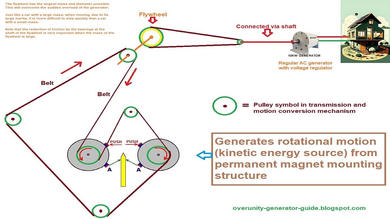 Overunity Magnetic Generator - Magnet Unbalance Mechanism | Top Magnetic Generator